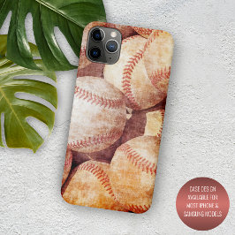 Grunge Dirty Vintage Worn Baseball Sport Bollar