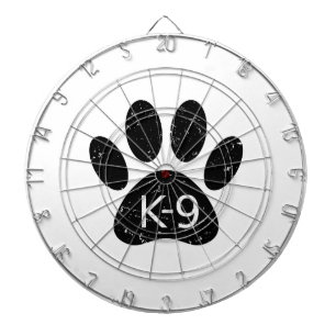 Grunge Distress Hund Tass K-9 Piltavla