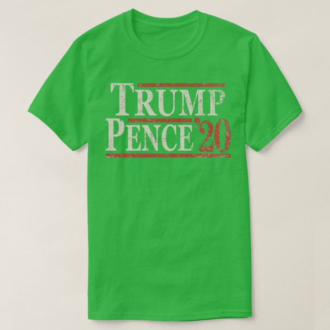 Grunge Donald Mike Pence 2020 T Shirt (Design framsida)