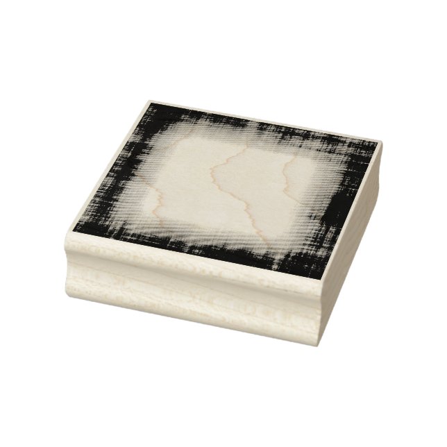 Grunge Fabric Gräns Rubber Art Frimärke Stämpel (Stämpel)