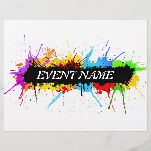 Grunge-fest flyer (Framsidan)