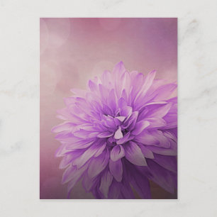Grunge Flower struktur Magnet Vykort