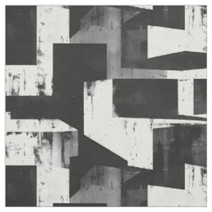 Grunge för monokrom geometrisk Abstrakt Tyg