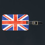 Grunge Förenade kungariket Flagga Bagagebricka<br><div class="desc">Grunge United Kingdom Flagga. Design finns på andra produkter.</div>