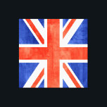 Grunge Förenade kungariket Flagga Canvastryck<br><div class="desc">Grunge United Kingdom Flagga. Design finns på andra produkter.</div>