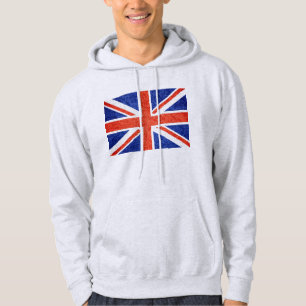 Grunge Förenade kungariket Flagga Sweatshirt