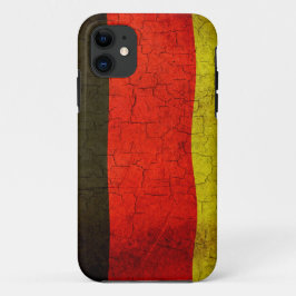 Grunge German flagga