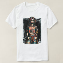 Grunge Girl Punk Sten Street Art Quote Graffiti