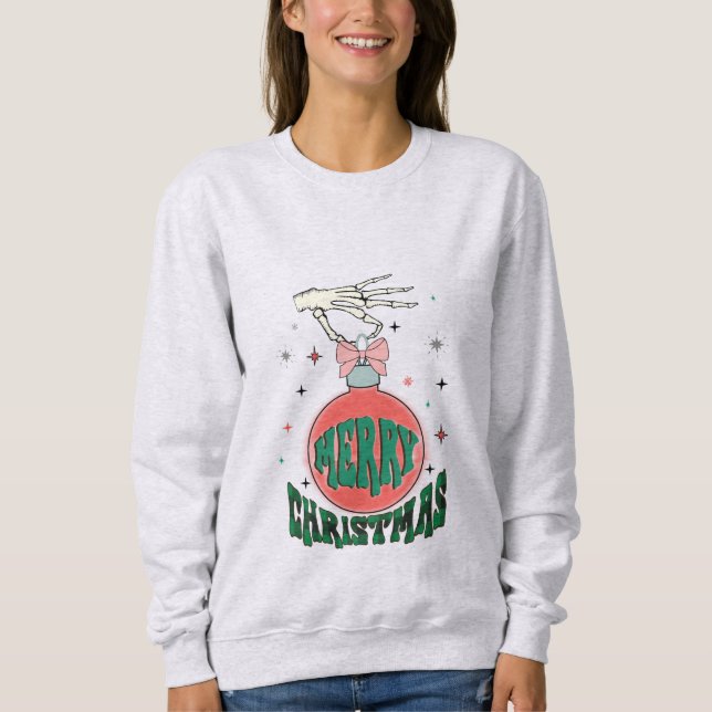 Grunge God jul T Shirt (Framsida)