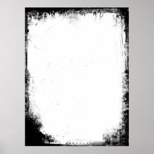 Grunge grungy distalkt foto poster