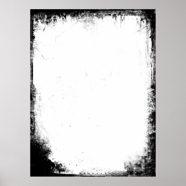 Grunge grungy distalkt foto poster (Framsidan)