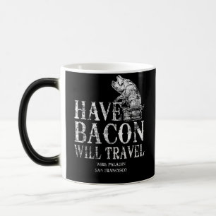 Grunge har bacon att ska reser magisk mugg