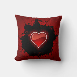 Grunge Heart Kudde