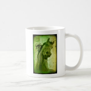 Grunge Horse Postcard-like Kaffemugg