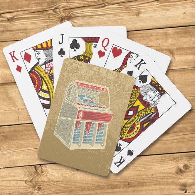 Grunge Jukebox Casinokort (Skapare uppladdad)