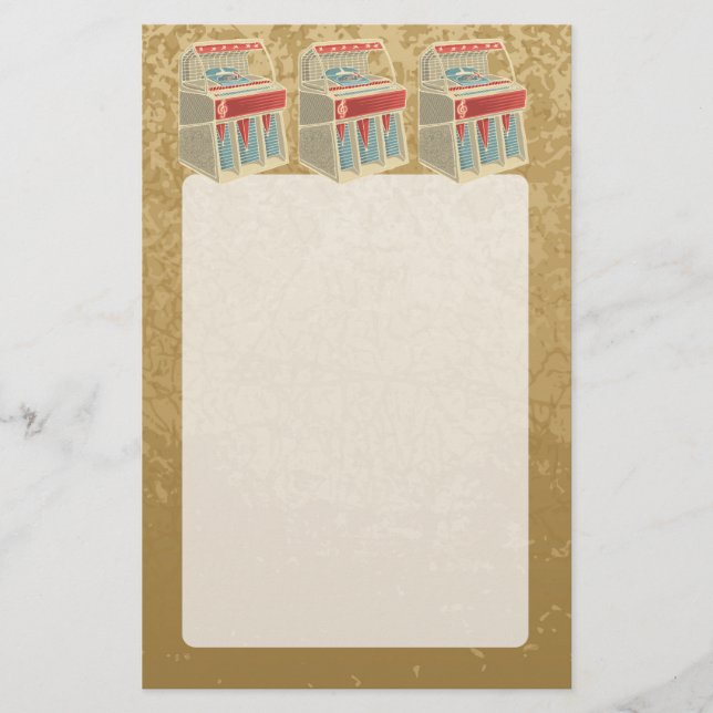 Grunge Jukebox Flygblad (Framsidan)