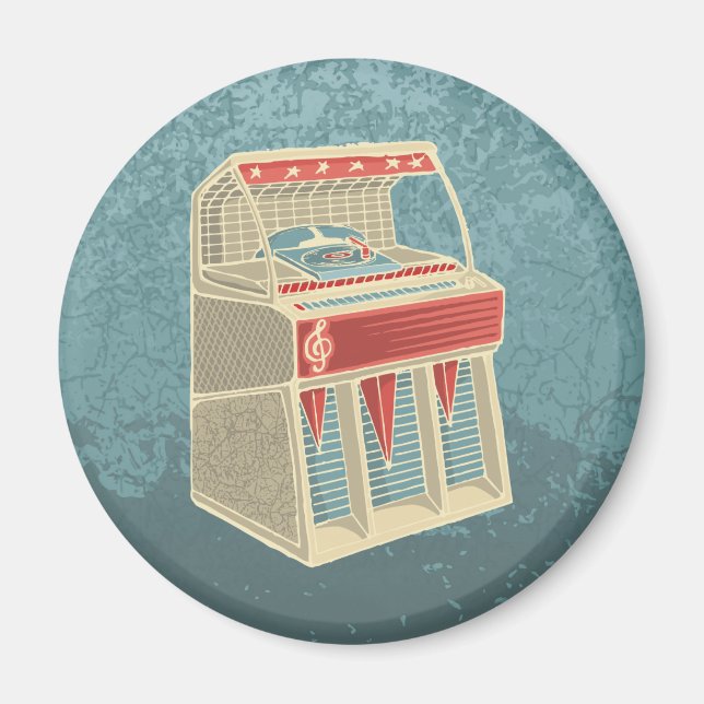 Grunge Jukebox Magnet (Framsidan)