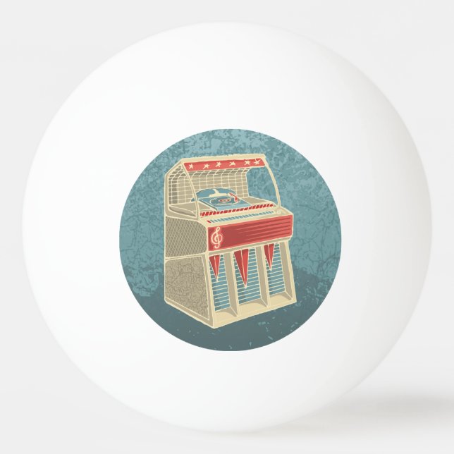 Grunge Jukebox Pingisboll (Framsidan)