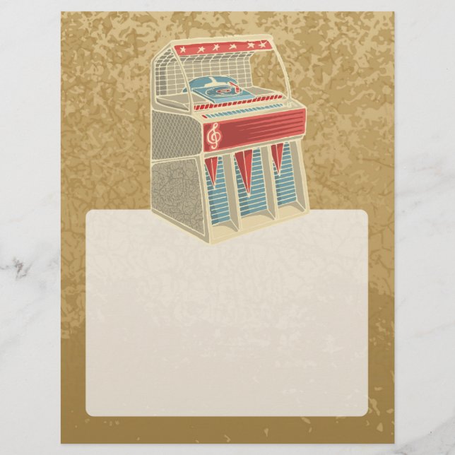 Grunge Jukebox Reklamblad (Baksidan)