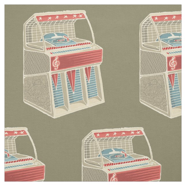 Grunge Jukebox Tyg (Provkarta)