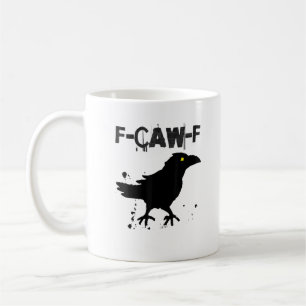 Grunge kaffe F krax Humor Kreativ stil Kaffemugg