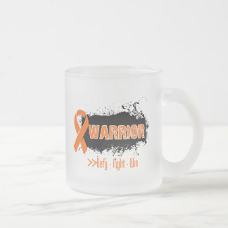 Grunge - KRIGARE - (orange) njurecancer Frostad Glasmugg