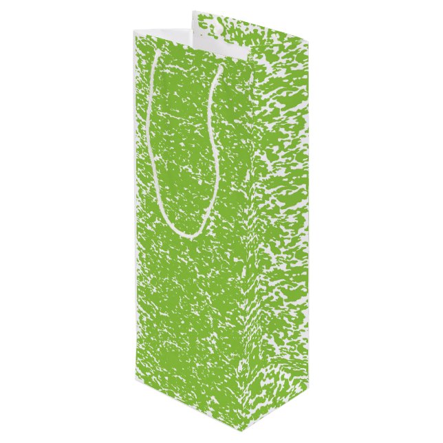 Grunge Lime Green Pattern - Summer Abstract Decor (Baksidan Vinklad)