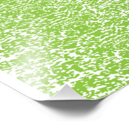 Grunge Lime Green Pattern - Summer Abstract Decor Fototryck