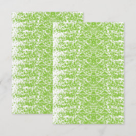 Grunge Lime Green Struktur OSA Kort