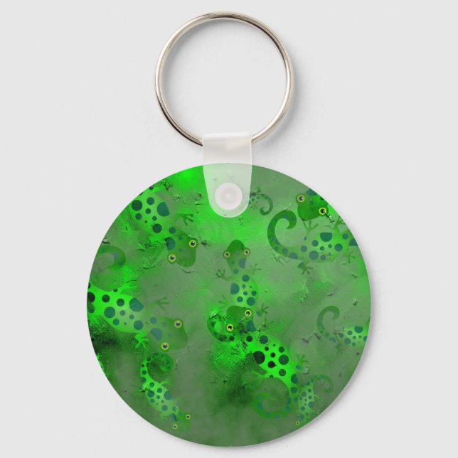 Grunge Lizards Nyckelring (Framsida)