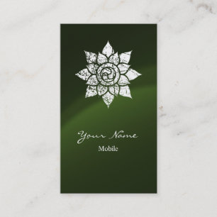Grunge Mandala Visitkort