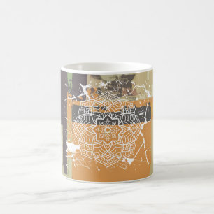 Grunge Mandalas Mugg