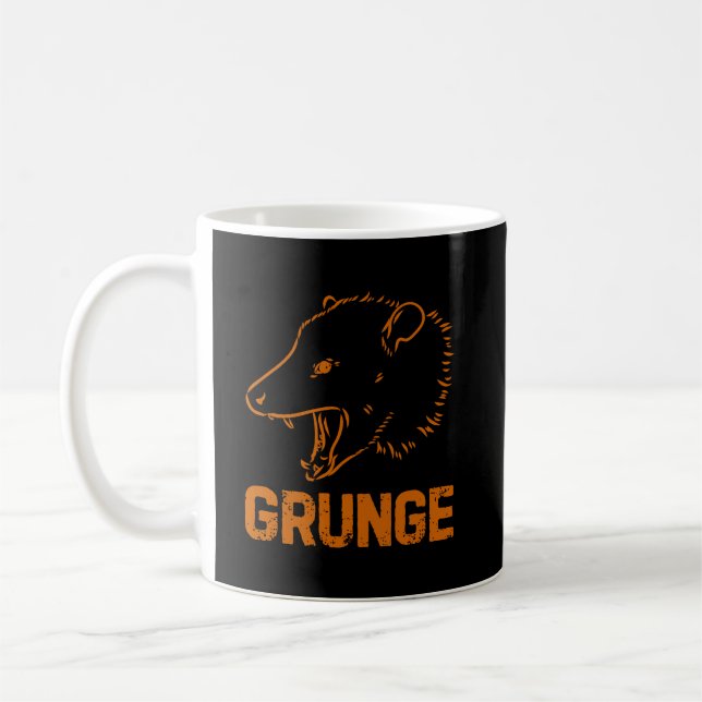 Grunge med Opossum Kaffemugg (Vänster)