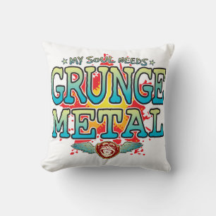 Grunge Metall Soul Cushion Kudde
