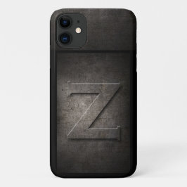 Grunge Metall Z Monogram Iphone case