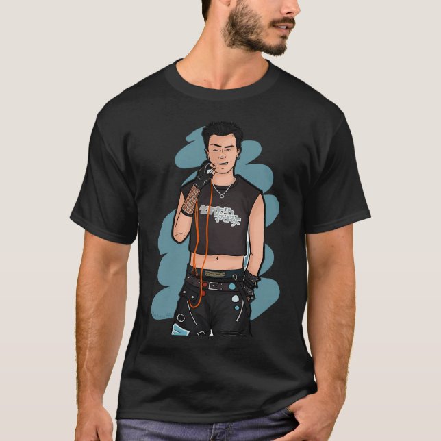 Grunge Mickey T Shirt (Framsida)