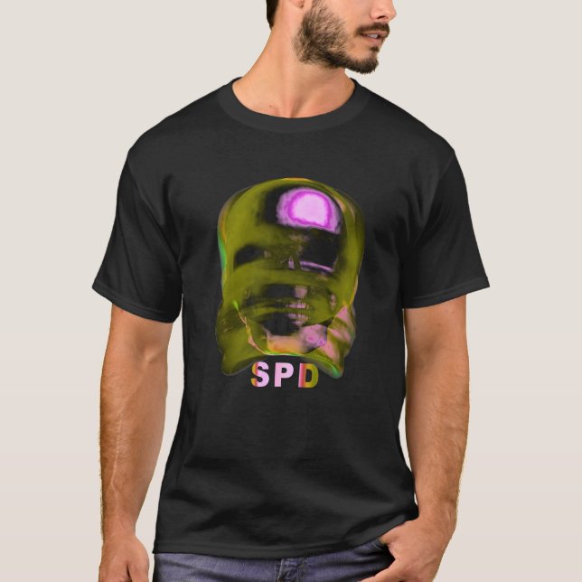 Grunge Monster Creature T Shirt (Framsida)