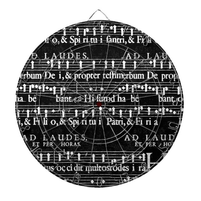 grunge musik noter darttavla (Framsidan)