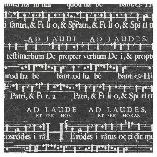 grunge musik noter väv tyg (Närbild)