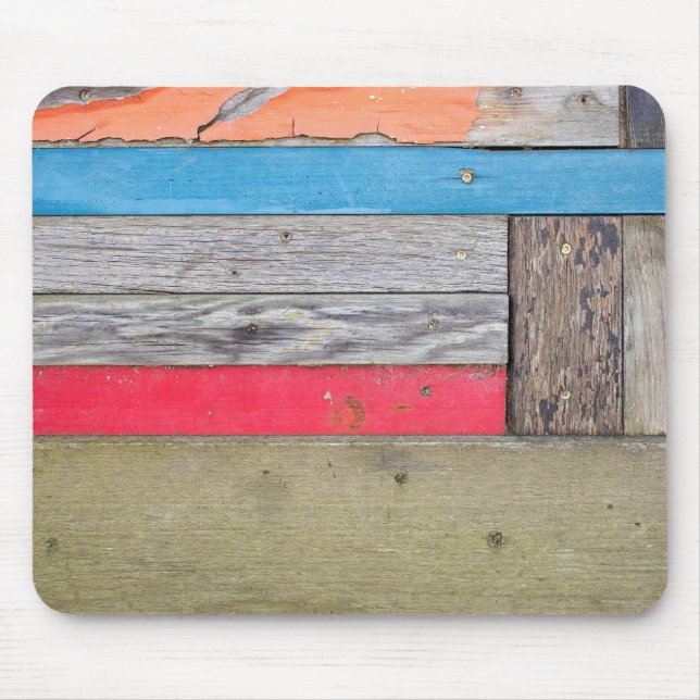 Grunge Paint på Wood Musmatta (Framsidan)