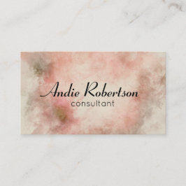 Grunge Pastels Visitkort