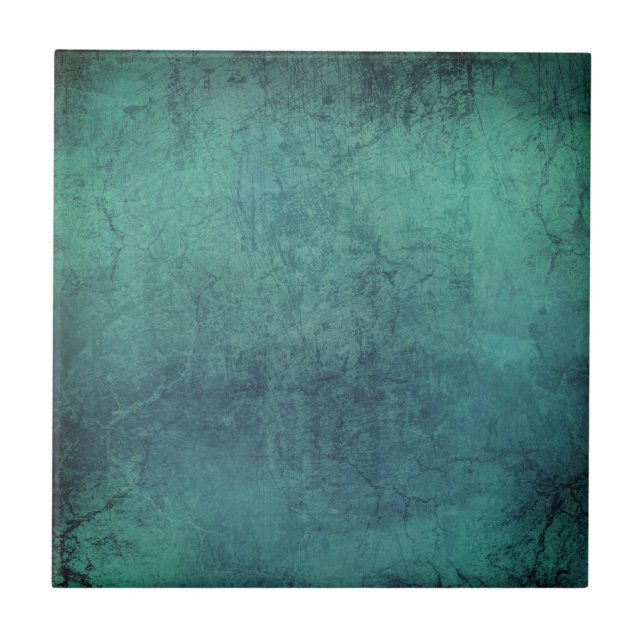 Grunge Patina vintage bakgrund Keramic Tile Kakelplatta (Framsidan)