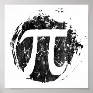 Grunge PI Poster