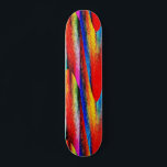 Grunge Rainbow Mini Skateboard Bräda 18,5 Cm<br><div class="desc">Skrökt och skuffad färg i många färg skapar och intressanta och öga-fångande skateboard.</div>