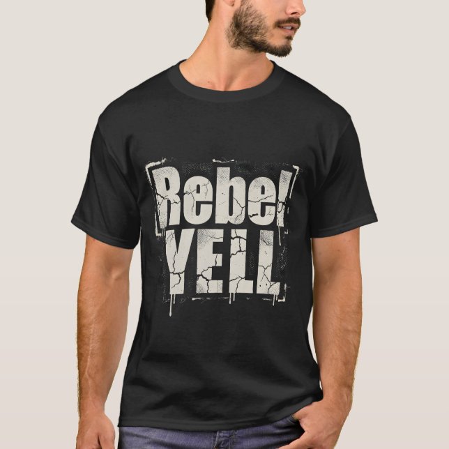 Grunge Rebellion Vibe T Shirt (Framsida)