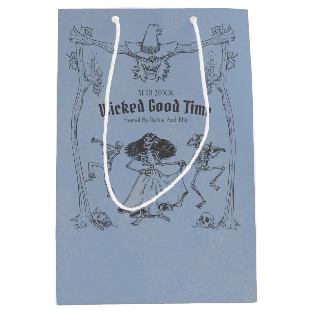 Grunge Retro Black Halloween fest (Framsidan)