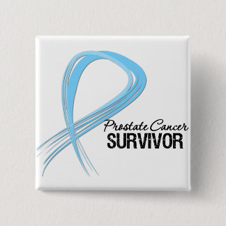 Grunge Ribbon Prostate Cancer Survivor Knapp