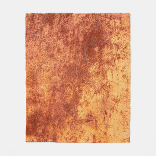Grunge rusted metall struktur, rost och oxiderat m fleecefilt