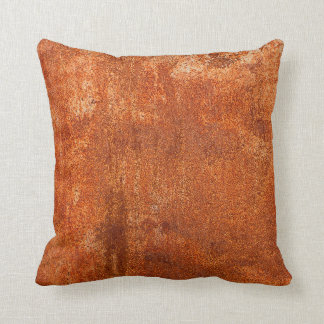 Grunge Rusted metall struktur. Rustkorrosion och o Kudde