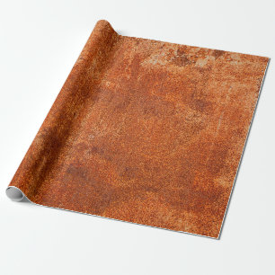 Grunge Rusted metall struktur. Rustkorrosion och o Presentpapper
